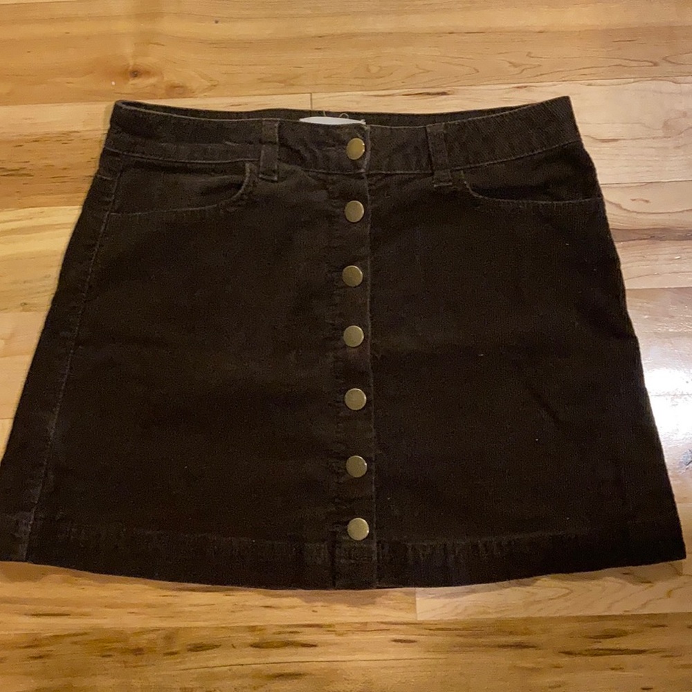Cord Skirt